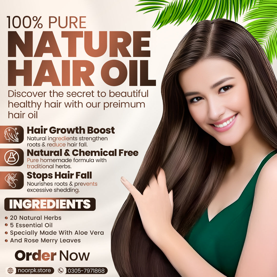 Noor Hair Growth Oil | Your Hair Health Doctor
