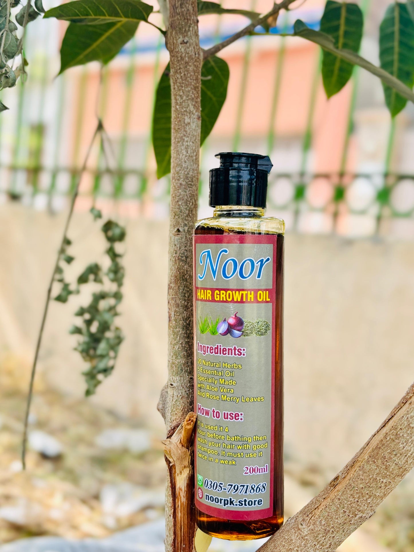 NOOR HAIR GROWTH OIL 200 ML