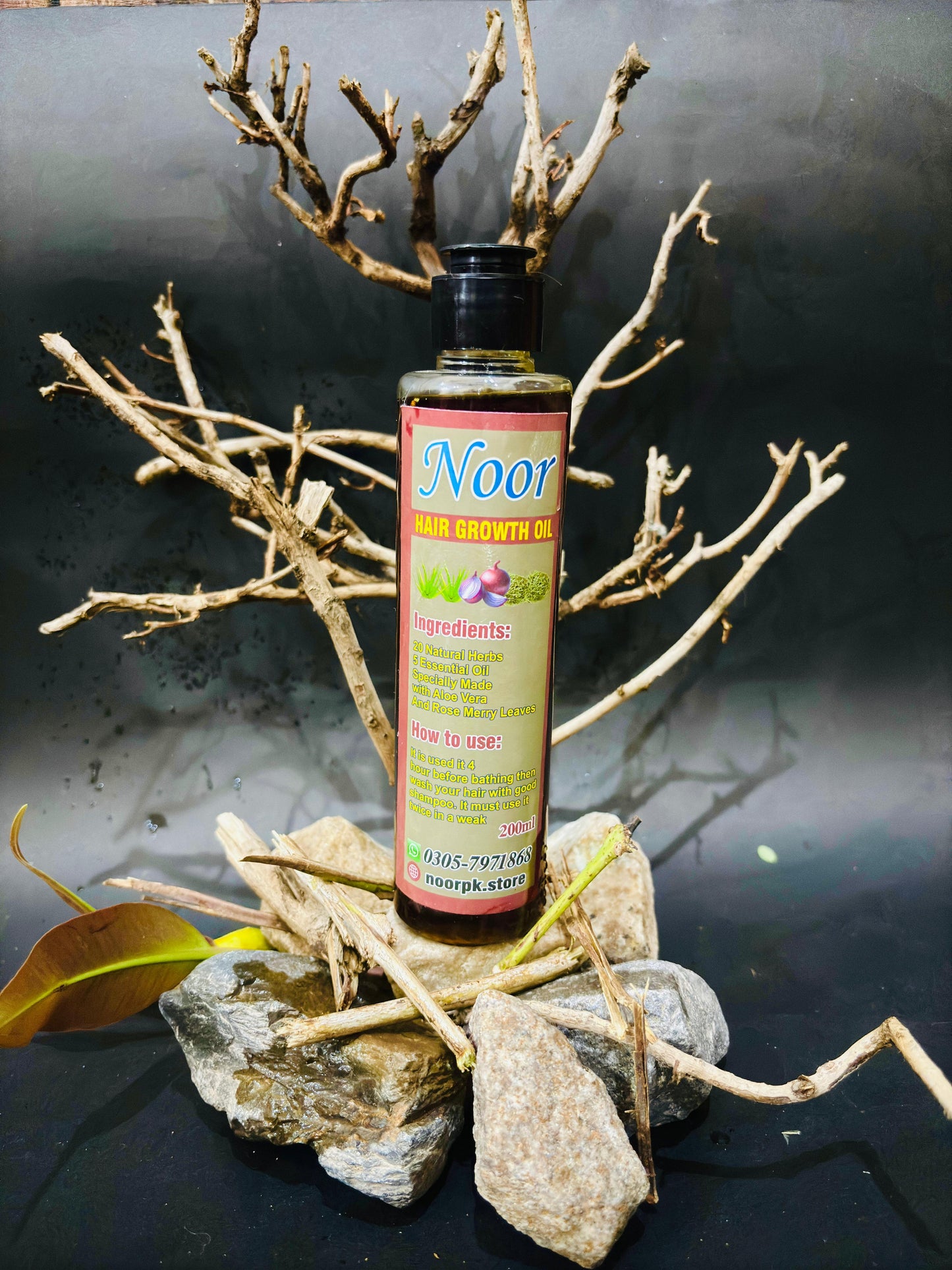 NOOR HAIR GROWTH OIL 200 ML